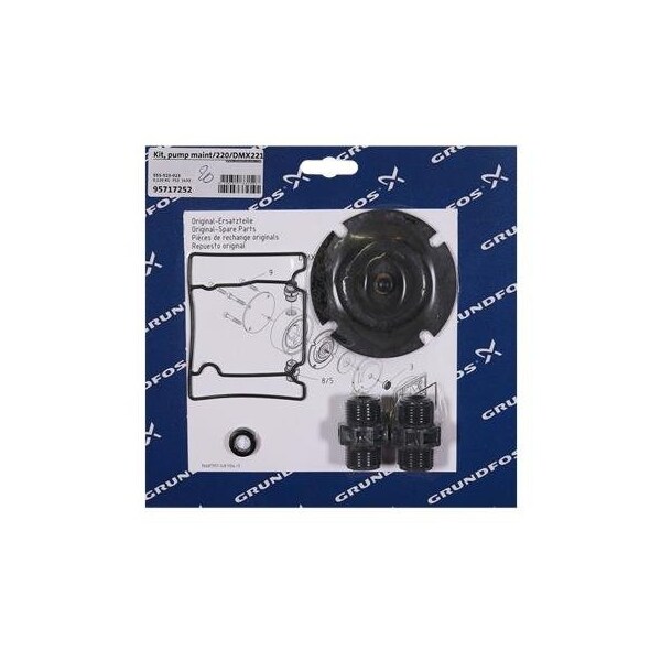Pump Repair Parts- Kit, pump maintenance/220/DMX221-50/PVC/V/G, DMX Series.
